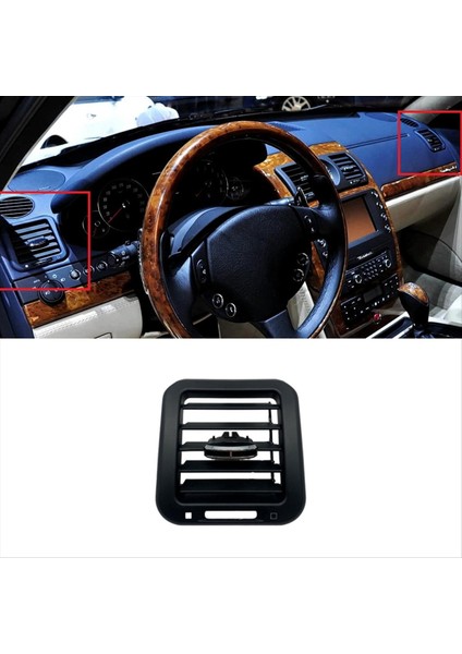 Gösterge Tablosu Yan Hava Çıkış Havalandırma Grille Panel Maserati Quattroporte 2004-2012 Aksesuarlar 66527400 66527407 665274408 (Yurt Dışından) fırsatları