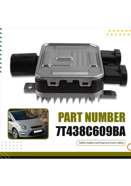 7T438C609BA Araç Radyatör Fan Modül Modül Modül Birimi Ford Galaxy Mondeo S-Max 2000-2015 (Yurt Dışından) indirimleri