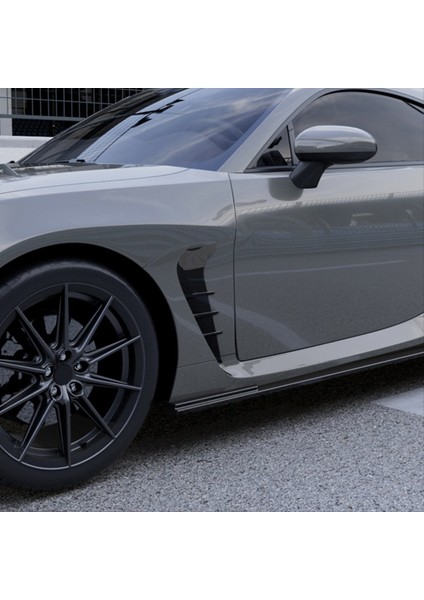 Toyota GR86 Subaru Brz 2022+ Parlak Siyah Için Araba Yan Kanat Hava Akışı Giriş Kapağı Kapak Yan Çamurluk Trim Spoiler (Yurt Dışından) indirimleri