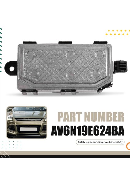 AV6N-19E624-BA Car A/c Blower Direnç Regülatör Fan Direnç Ford Kuga Iı Focus Escort 2012-2022 AV6N19E624BA (Yurt Dışından) indirimleri