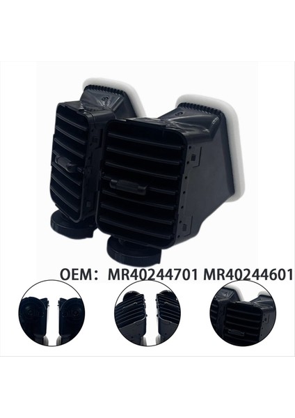 MR40244701 MR40244601 Car A/c Hava Havalandırma Outlet Mitsubishi Pajero V73 V75 V77 Montero Için Klima Kurulumu (Yurt Dışından) modelleri