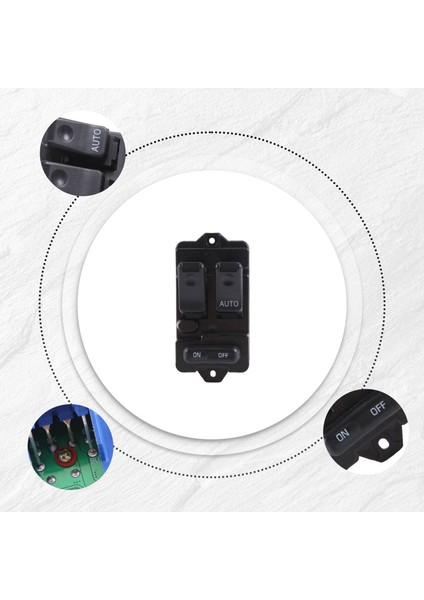 Mazda Için 323F Bongo 1994-1998 95 96 Rhd Güç Ana Pencere Anahtarı Konsolu S09A-66-350A09 (Yurt Dışından) indirimleri