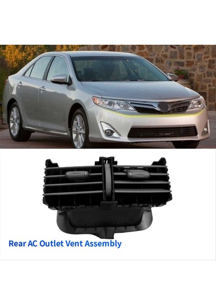 Toyota Camry Için Araba Arka Klima Çıkış Havalandırma Montajı 2007-2013 Kolçak Hava Hava Havalandırma Outlet Izgara Araç Aksesuarları (Yurt Dışından) fiyatları
