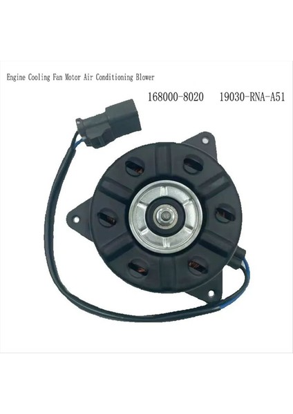 168000-8020 Motor Soğutma Fanı Honda Odyssey Için Civic Fa1 Fd1 Fd2 C14 1 8 19030-RNA-A51 (Yurt Dışından) indirimleri