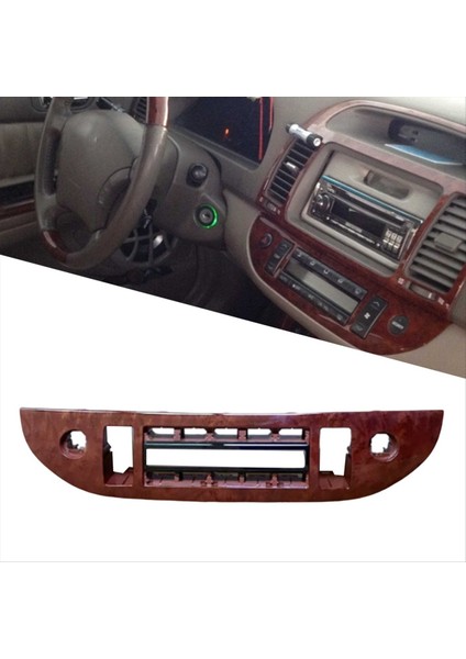 Toyota Camry 2002-2006 Abd Sürüm A/c Ayar Düğmesi Çerçeve Çerçevesi Için Araba Merkezi Kontrol Klima Kapak Paneli (Yurt Dışından) fırsatları