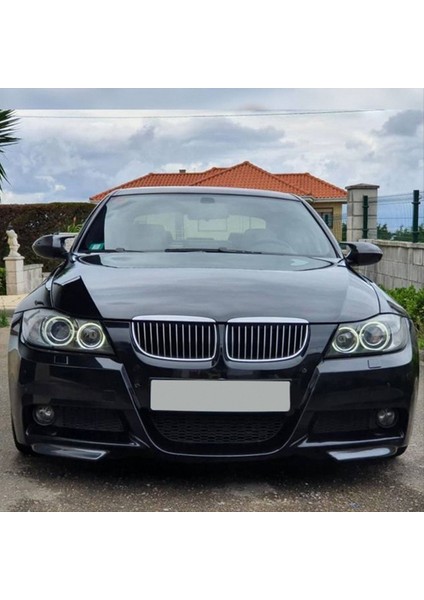 Bmw 3 Serisi E90 E91 M-Tech 320I 330I 2005-2008 B Için Ön Tampon Dudak Difüzör Ayrımcı Spoiler (Yurt Dışından) modelleri