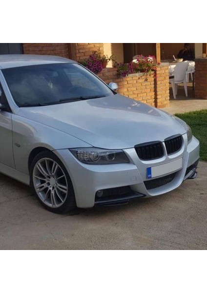 Bmw 3 Serisi E90 E91 M-Tech 320I 330I 2005-2008 B Için Ön Tampon Dudak Difüzör Ayrımcı Spoiler (Yurt Dışından) indirimleri