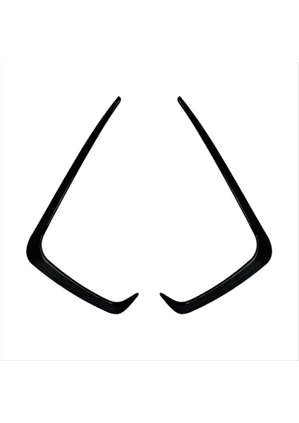 Araba Ön Tampon Ayırıcı Spoiler Sis Lambası Spoyler Kapak Süslemesi Için Subaru Wrx Sti Va 2014-2016 Parlak Siyah (Yurt Dışından)