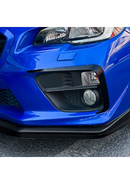 Araba Ön Tampon Ayırıcı Spoiler Sis Lambası Spoyler Kapak Süslemesi Için Subaru Wrx Sti Va 2014-2016 Parlak Siyah (Yurt Dışından) modelleri