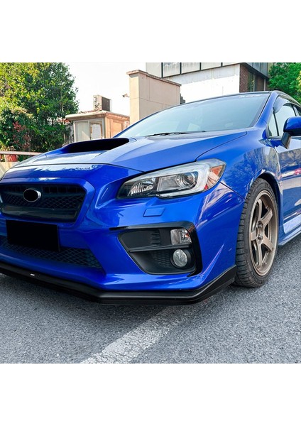 Araba Ön Tampon Ayırıcı Spoiler Sis Lambası Spoyler Kapak Süslemesi Için Subaru Wrx Sti Va 2014-2016 Parlak Siyah (Yurt Dışından) indirimleri