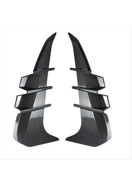 Toyota GR86 Subaru Brz 2022+ Karbon Fiber Deseni Için Araba Yan Kanat Hava Akışı Giriş Kapağı Kapak Yan Yüz Çamurluk Trim Spoiler (Yurt Dışından)