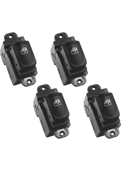 4x Yeni Elektrikli Pencere Anahtarı Hyundai Accent Için Uygun 2007 2008 2009 2010 93580-1E000 (Yurt Dışından)