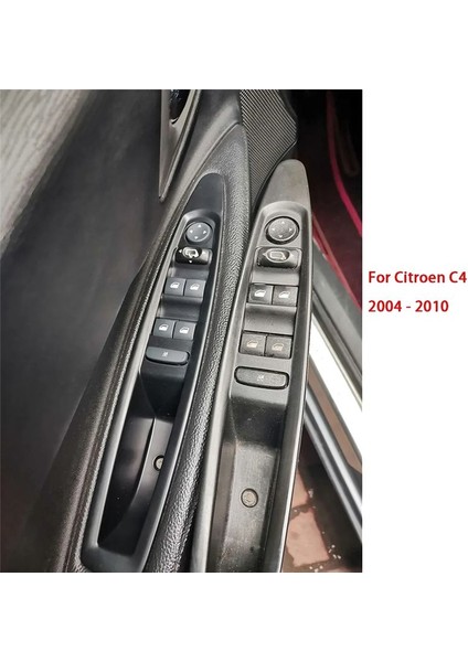 6554 Ha Master Power Pencere Kontrol Anahtarı Citroen C4 2004-2010 (Manuel Ayna) Için Kaldırıcı Anahtarı (Yurt Dışından) indirimleri