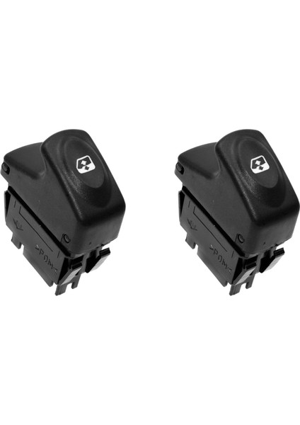 2x 6 Pin Güç Penceresi Anahtarı 7700429998 Renault Kangoo Için 1997-2003 Megane 1995-2002 Scenic 1996-2003 Clio Iı 1998-2001 (Yurt Dışından)