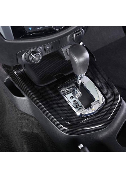 Nissan Navara Için NP300 2016-2019 Pencere Cam Kaldırma Anahtarı Düğmesi Panel Kapak ve Karbon Fiber Araç Vites Değiştirme Düğmesi Çerçevesi (Yurt Dışından) fırsatları