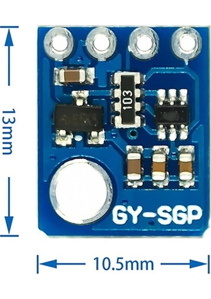 Sgp-30 Hava Kalite Gaz Sensörü Karbondioksit Tvoc Formaldehit Co2 Dijital Algılama Ölçme Modülü fırsatları