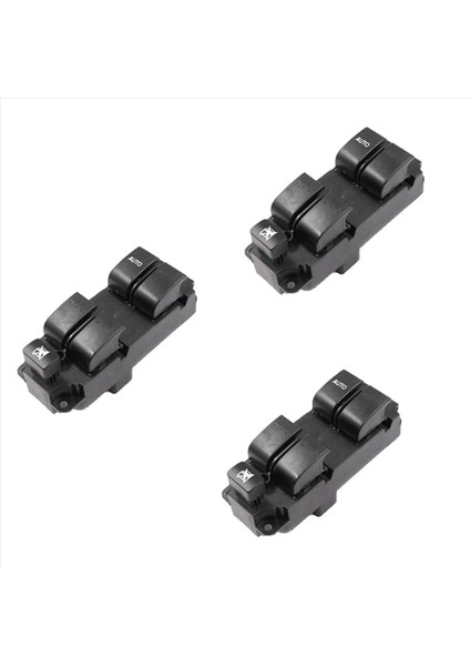 3x Elektrikli Pencere Kaldırıcı Anahtarı Mazda Için Sol Sürücü Tarafı 3 2004-2010 BP1E-66-350 BP1E66350 (Yurt Dışından)
