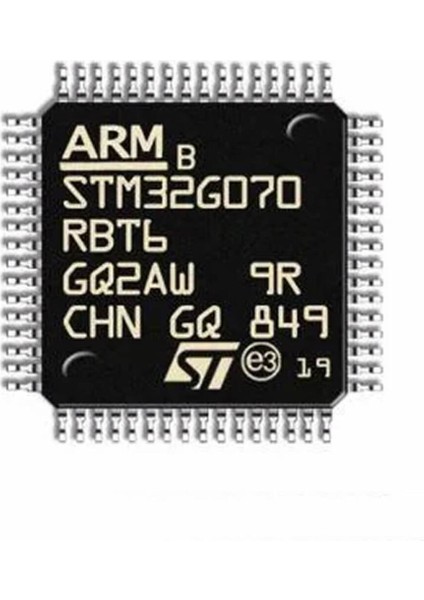 St Microelectronics STM32G070RBT6 Arm Cortex M0+ Microcontroller STM32G0 64MHZ Mcu Cpu 128 Kbyte