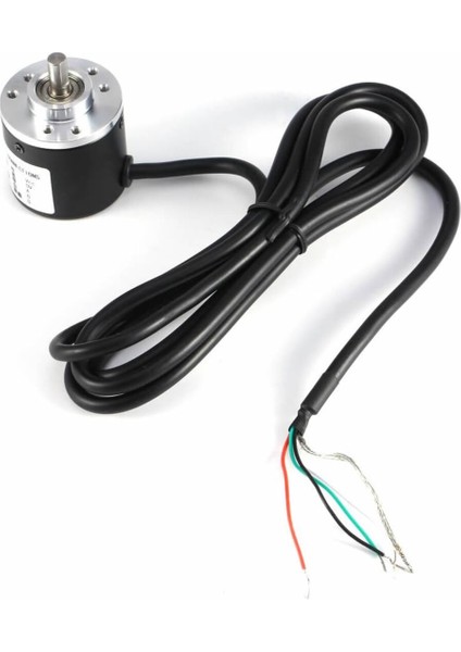 E38S6G5-1000Z-G24N 1000 Pals Optik Enkoder Dc 5V/24V Rotary Döner Encoder Ab 2 Fazlı Motor Dönme Hı indirimleri