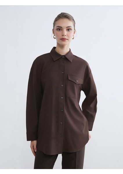 Yeni Sezon Loose Fit Kadın Gömlek Tunik