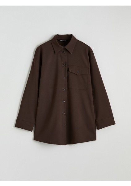 Yeni Sezon Loose Fit Kadın Gömlek Tunik indirimleri