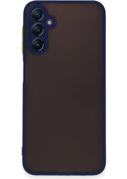 Samsung Galaxy A14 4g Kılıf Montreal Silikon Kapak - Lacivert