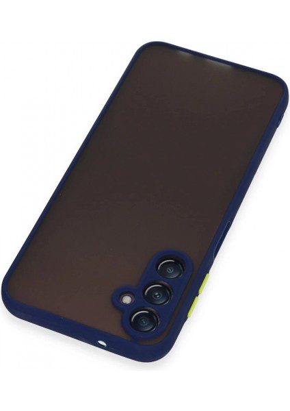 Samsung Galaxy A14 4g Kılıf Montreal Silikon Kapak - Lacivert modelleri