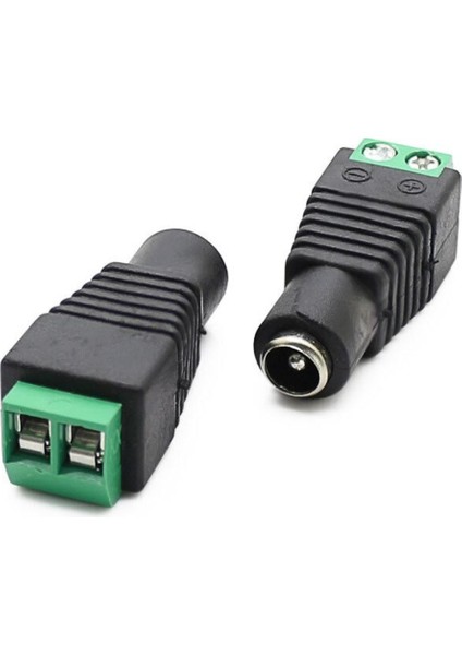 2.1 mm Adaptör Klemens Dönüştürücü Terminal 24VDC 5A Lehimsiz Adatör Besleme Dönüştürücü