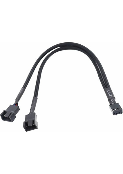 1 To 2 Çoğaltıcı 25CM Fan Uzatma Kablosu Y Tip 4 Pin 3 Pin Bilgisayar Kasa Anakart Ekran Kartı fırsatları