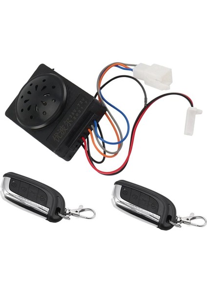 36V-72V Elektrik Scooter Alarm Sistemi Çift Uzaktan Kumanda Güvenlik Mopalı Alarm Aksesuarları Su Geçirmez Bisiklet Alarmı (Yurt Dışından) indirimleri