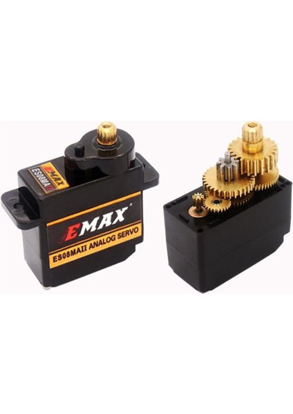 Emax ES08MA Iı 12GR Analog Servo Motor Mini Metal Dişli 1.8kgcm Tork Rc Uçak Drone Robot fiyatları