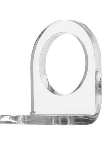 18MM Çap Sensör Plastik Tutucu Pleksi Montaj Parçası Şeffaf Tutucu Sabitleme Braket Holder LJ18