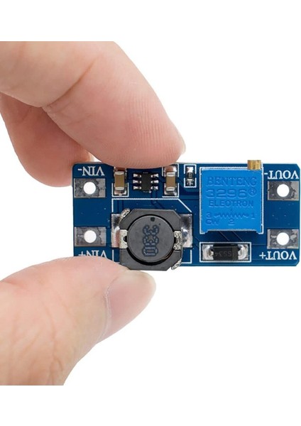 MT3608 28V 2A Dc Boost Modül Ayarlanabilir Voltaj Yükseltici Güç Kaynağı Step Up modelleri