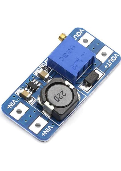 MT3608 28V 2A Dc Boost Modül Ayarlanabilir Voltaj Yükseltici Güç Kaynağı Step Up fırsatları