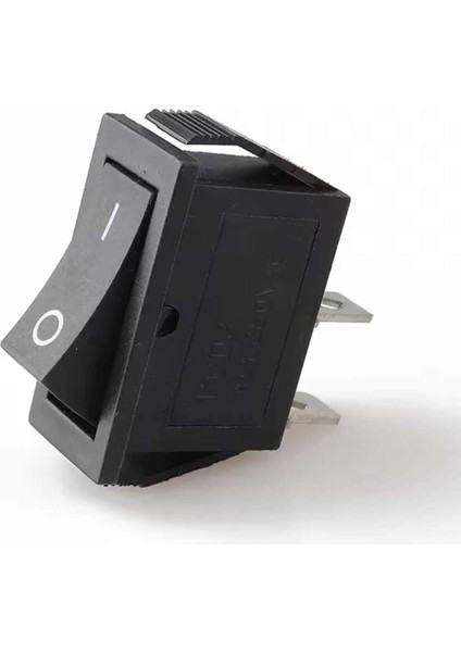 15A 250V On / Off 2 Pin Anahtar Ince Latch Tip Buton Yüksek Akım KCD3-101 Switch Panel Montaj Kutu