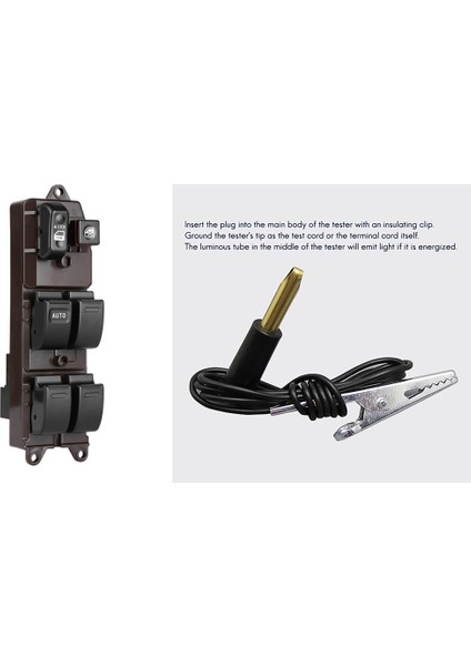 Toyota Corolla Camry Sienna 2003-2010 &amp 6V 12V 24V Dc Prob Işık Sistemi Test Kalemi Dedektörü (Yurt Dışından) fiyatları