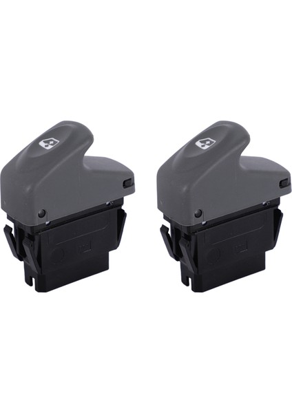 2x Yeni Power Penceresi Tek Twingo Scenic Renault Megane Için Tek Anahtar Uygun 1996-2014 7700838098 (Yurt Dışından)