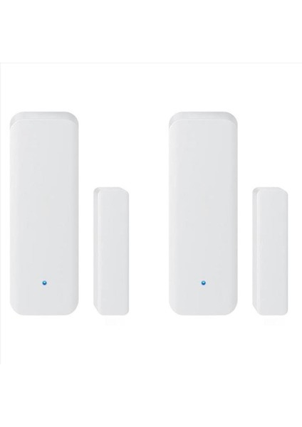 2x Tuya Zigbee 3 0 Akıllı Pencere Kapı Sensörü Zigbee 3 0 Akıllı Yankı Hub Smartlife App Için Kablosuz Bağlantı (Yurt Dışından)