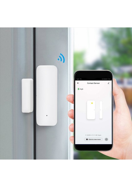 2x Tuya Zigbee 3 0 Akıllı Pencere Kapı Sensörü Zigbee 3 0 Akıllı Yankı Hub Smartlife App Için Kablosuz Bağlantı (Yurt Dışından) fırsatları