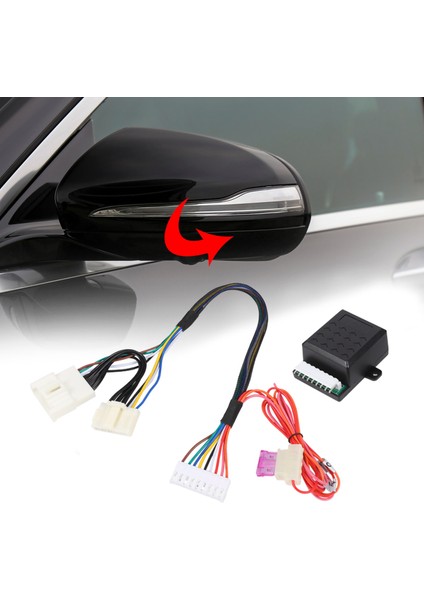 Araba Yan Aynaları Klasör Katlanır ve Toyota Rav4 (2020) Lhd+ Fiş ve Oynat Için Otomatik Olarak Kiti Sürün (Yurt Dışından) indirimleri