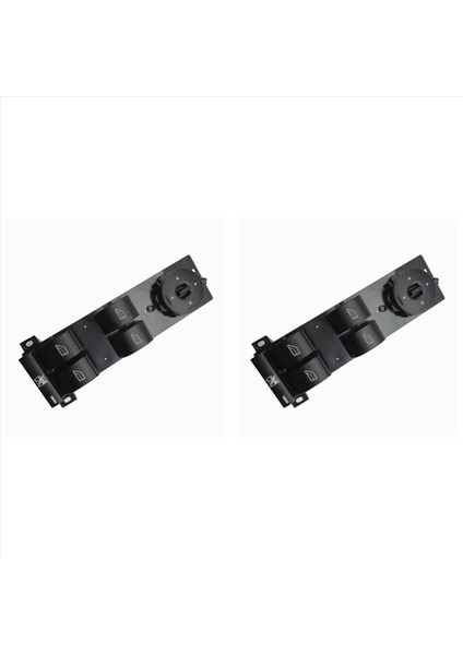 2x Power Ana Elektrik Pencere Anahtarı Düğmesi Kontrolü 3M5T-14A132-AG Ford Focus Mk2 C-Max Aksesuarları (Yurt Dışından)