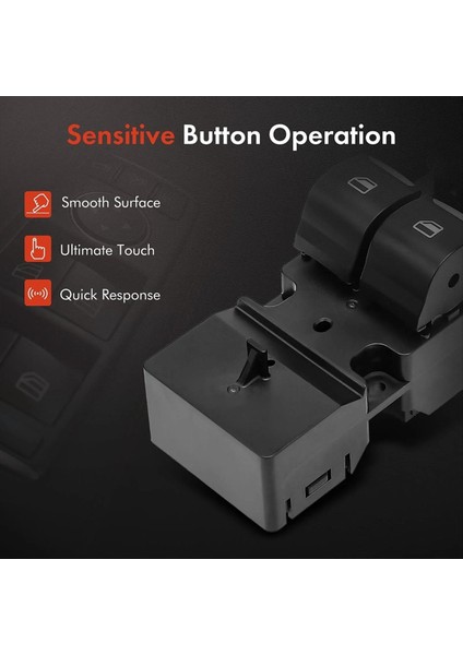 Ford Mustang Için Ön Sürücü Lh Elektrikli Pencere Anahtarı 2015 2016 2017 2018-2023 (Yurt Dışından) fırsatları