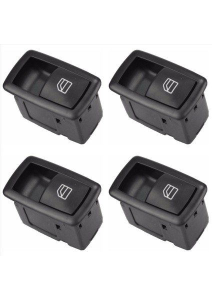 4x Pencere Kontrol Anahtarı Mercedes-Benz Için Güç Penceresi Anahtarı 2006-2013 W251 W169 W245 X164 W164 518200510 A2518200510 (Yurt Dışından)