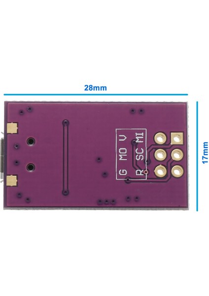 Usbtiny Isp Avr Programlayıcı Micro USB Avr Isp Programlayıcı Arduino Bootloader Yükleyici