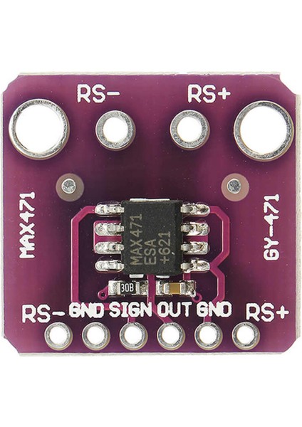 GY-471 3A Akım Sensör Modülü MAX471 Çift Yönlü Ölçme Telefon Taşınabilir Cihaz Pil Batarya