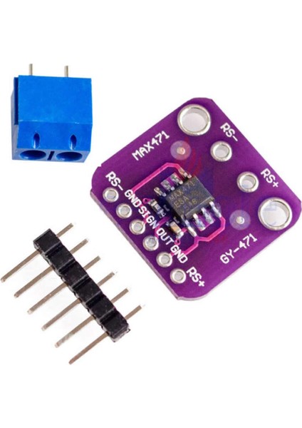 GY-471 3A Akım Sensör Modülü MAX471 Çift Yönlü Ölçme Telefon Taşınabilir Cihaz Pil Batarya modelleri