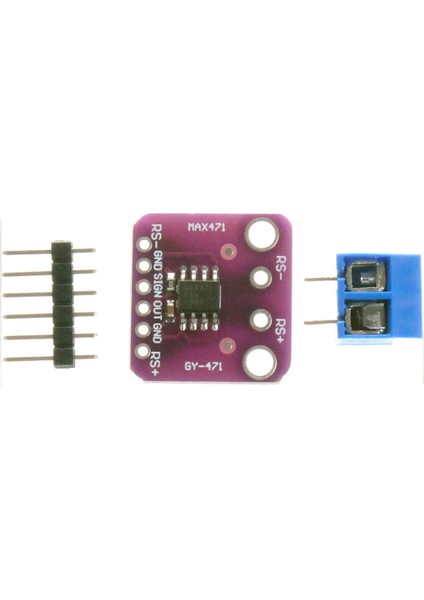 GY-471 3A Akım Sensör Modülü MAX471 Çift Yönlü Ölçme Telefon Taşınabilir Cihaz Pil Batarya fırsatları