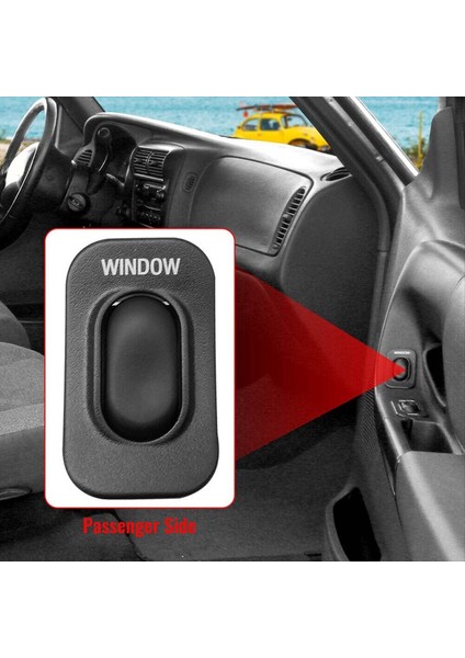 Ford Ranger 1995-2006 F57Z14529A Için Rh Yolcu Yan Güç Penceresi Anahtarı (Yurt Dışından) modelleri