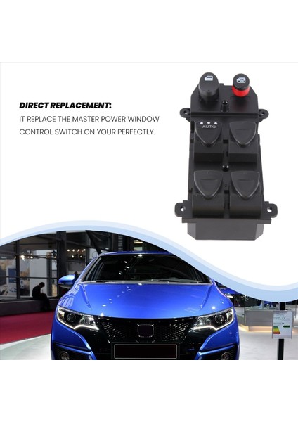 Güç Penceresi Anahtar Honda Civic Için Değiştir (Yurt Dışından) modelleri