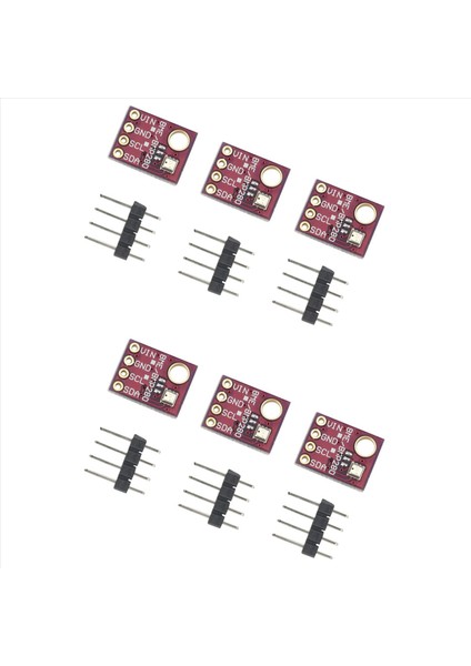 6pcs BME280 5V Dijital Sensör Sıcaklık Nemi Barometrik Basınç Sensör Modülü I2C Spı BME280 Sensör Modülü (Yurt Dışından)